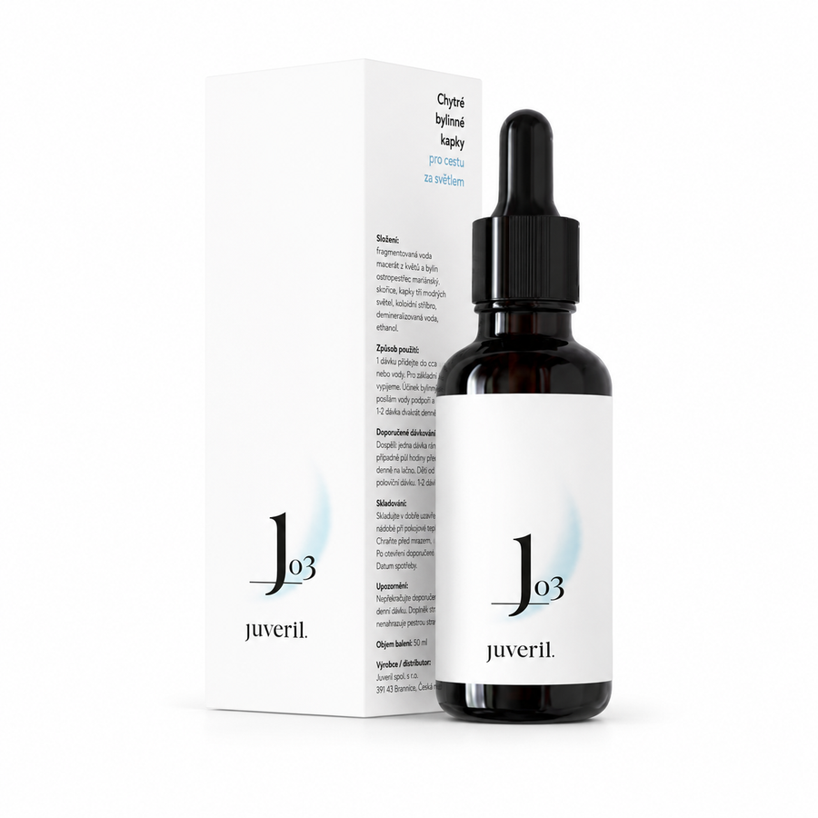 Chytré bylinné kvapky Juveril J02