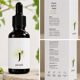 Chytré bylinné kvapky Juveril - Jg Ginko