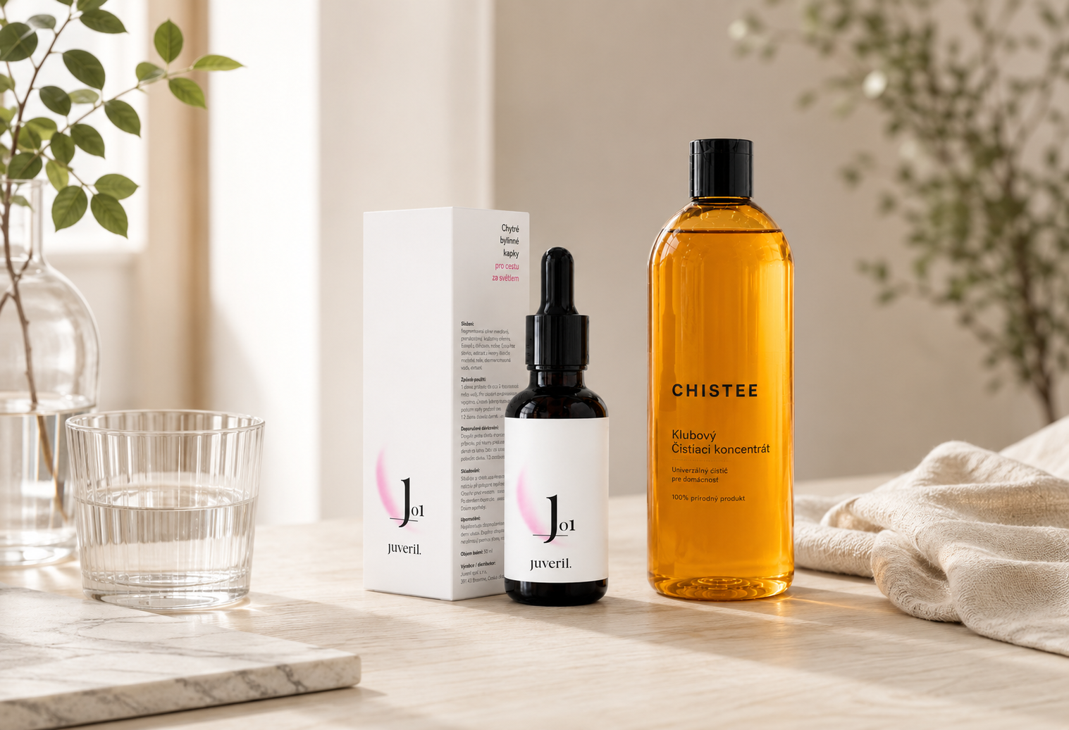 Produkty JUVERIL a CHISTEE v Juveril Klube