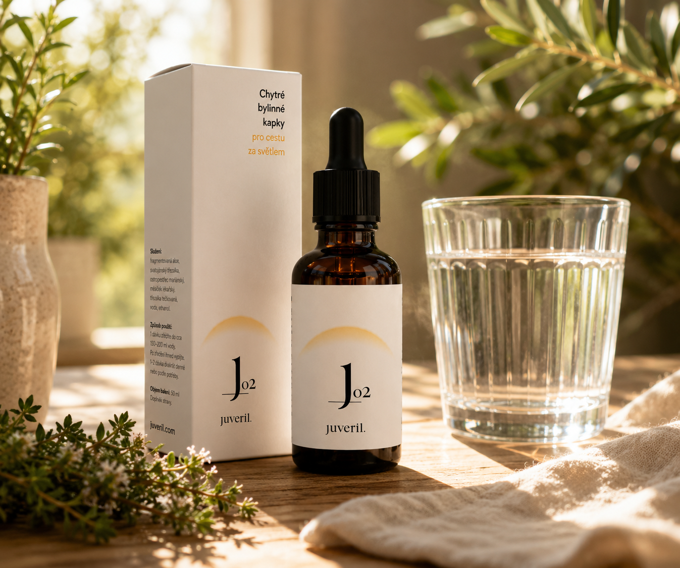Chytré bylinné kvapky Juveril - J02